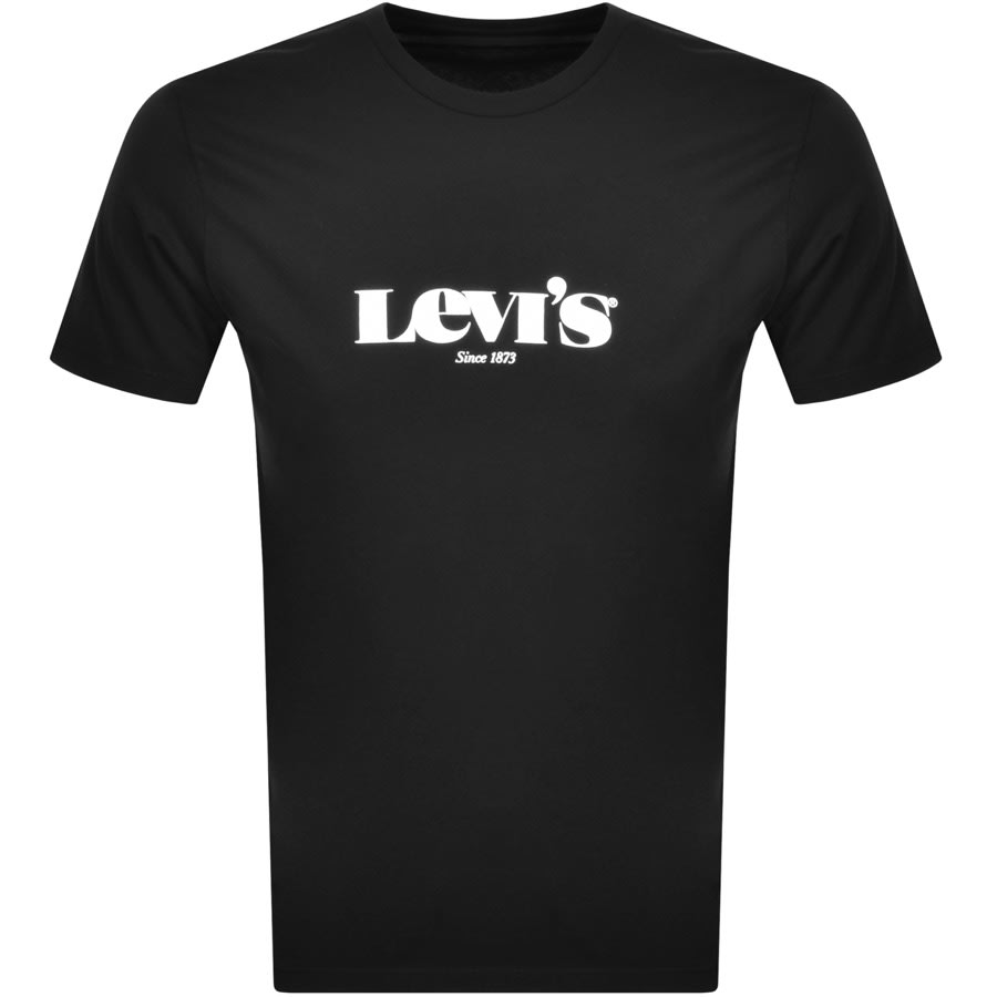 Alternative Image for ProductLevis Original Crew Neck Logo T Shirt Black1